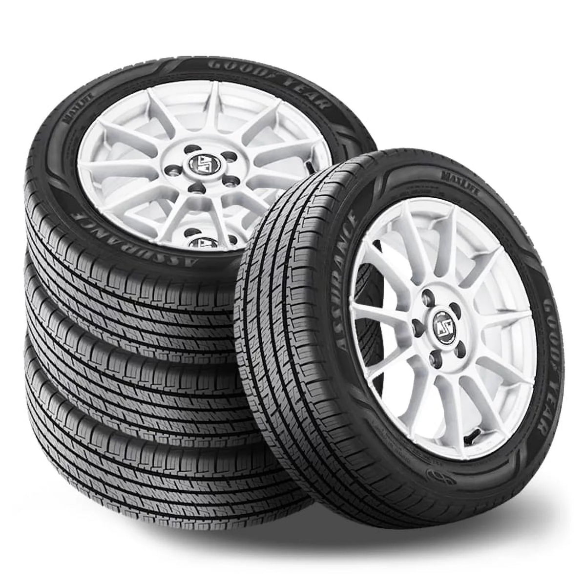 4 All Season Tires 255/55R20 107H 85K Mileage Set C220