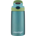 13oz Kids Stainless Steel Water Bottle with Straw O56793