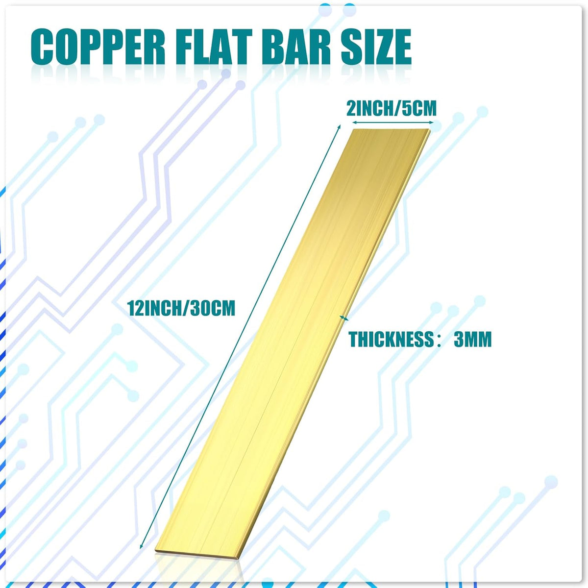 Brass Flat Bar Stock 1/8" x 2" x 12" C92699