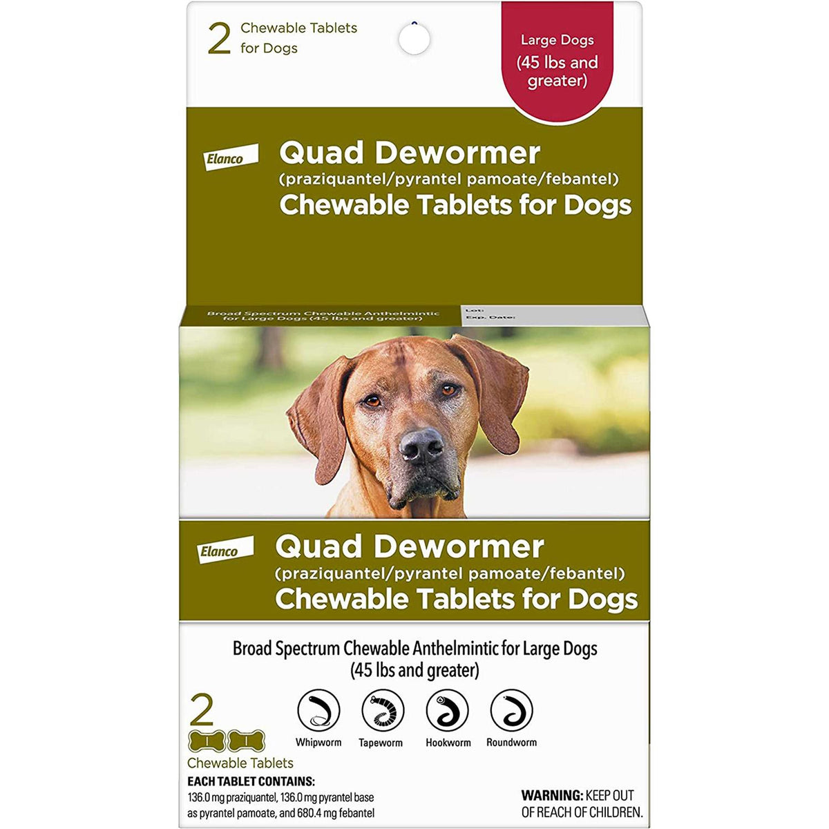 Large Dog Dewormer Q415