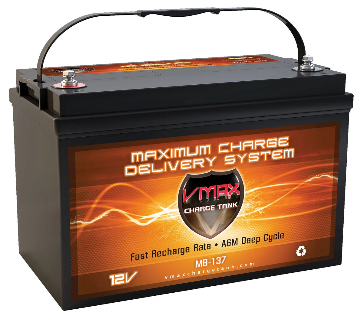 12V 120Ah Group 31 Deep Cycle AGM Battery A8037