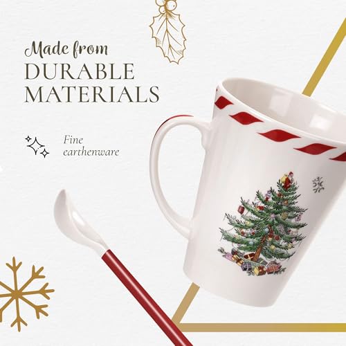 14oz Mug & Spoon Set (4-Piece) Earthenware P880