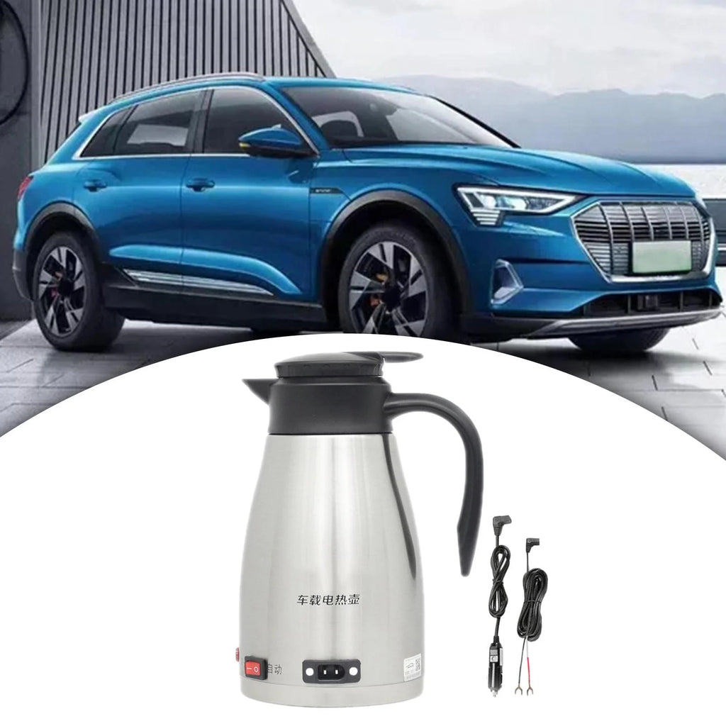 12V Stainless Steel Car Electric Kettle with Indicator Light G821