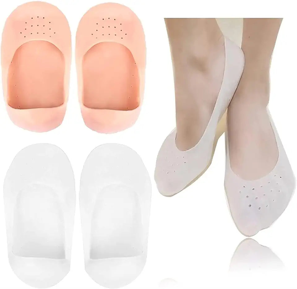 Soft Toe Correction Pad Silicone Forefoot Pad Gel Orthosis Separated Toes Foot Care Tool D240