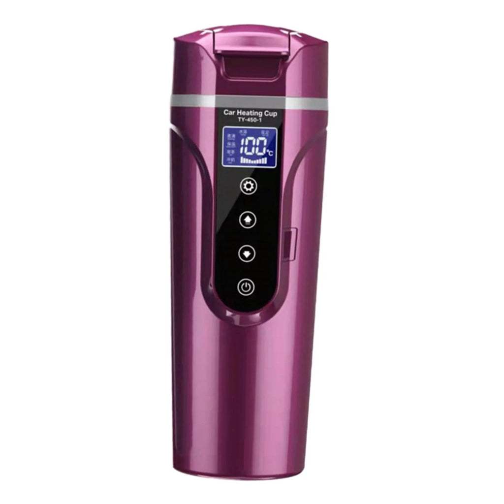 450ml 12V Electric Travel Kettle Variable Temp Control Y108316