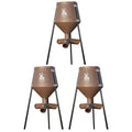 Gravity Fed Tripod Deer Feeder 3 Pack A9472
