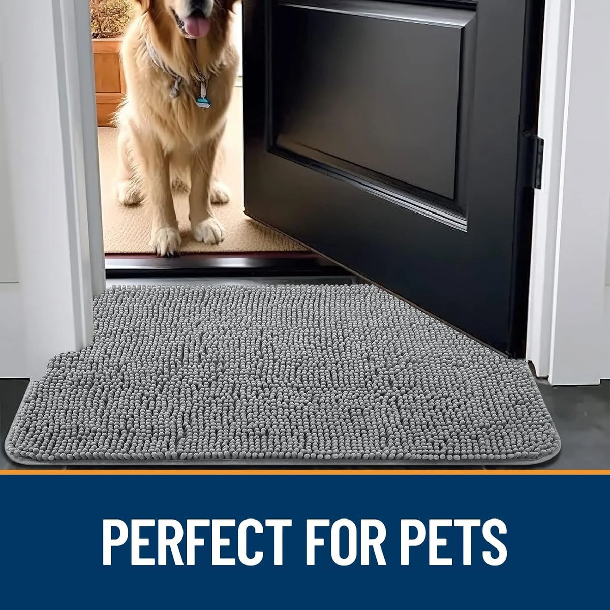 Non-Slip Washable Microfiber Door Mat O36760