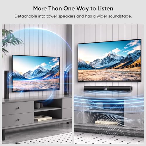31-inch 80W Detachable Soundbar with Bluetooth C87086