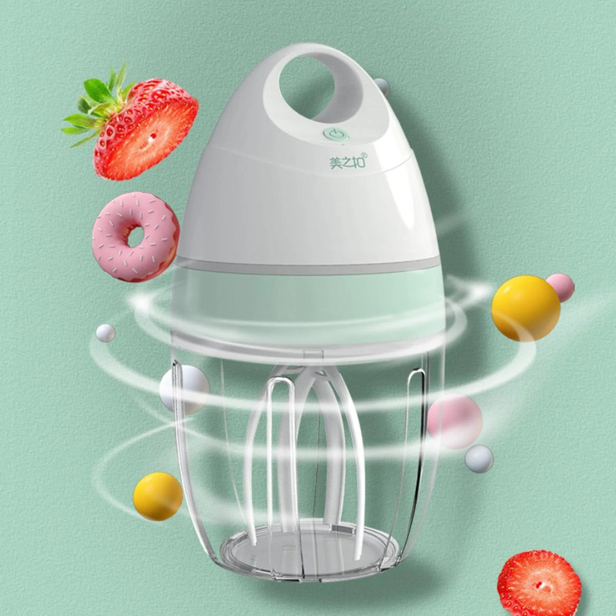 Electric Stand Mixer with Bowl Egg Beater 900ml M227105