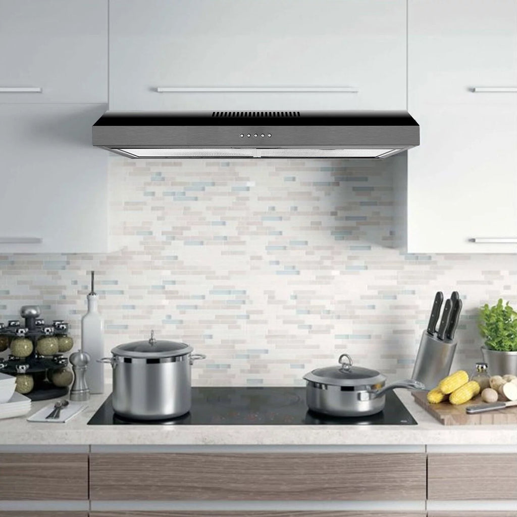30 inch Under Cabinet Range Hood with Carbon Filter E519