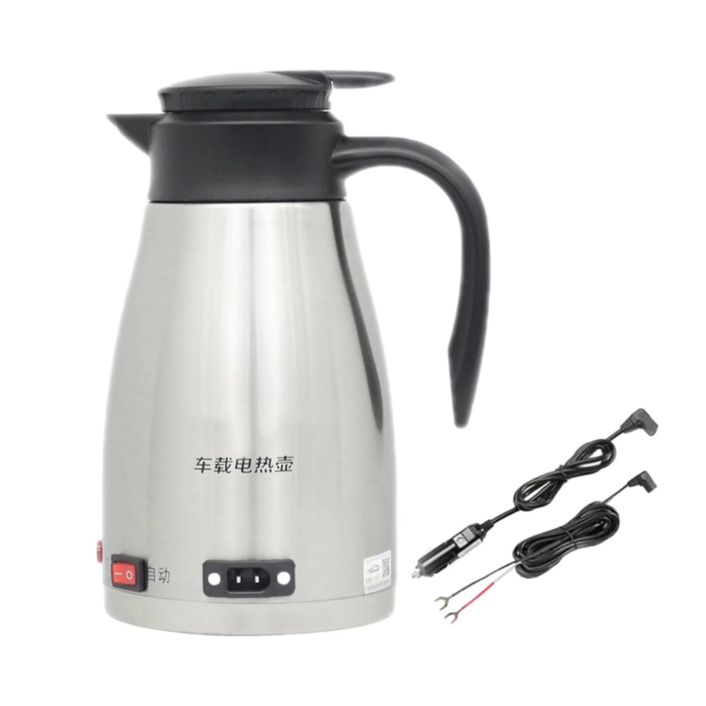 12V Stainless Steel Car Electric Kettle with Indicator Light G821