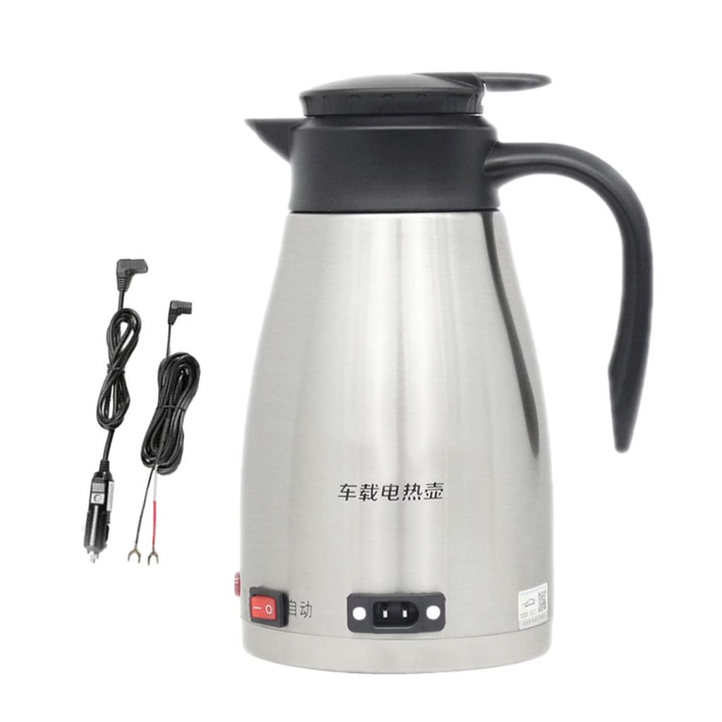 12V Stainless Steel Car Electric Kettle with Indicator Light G821