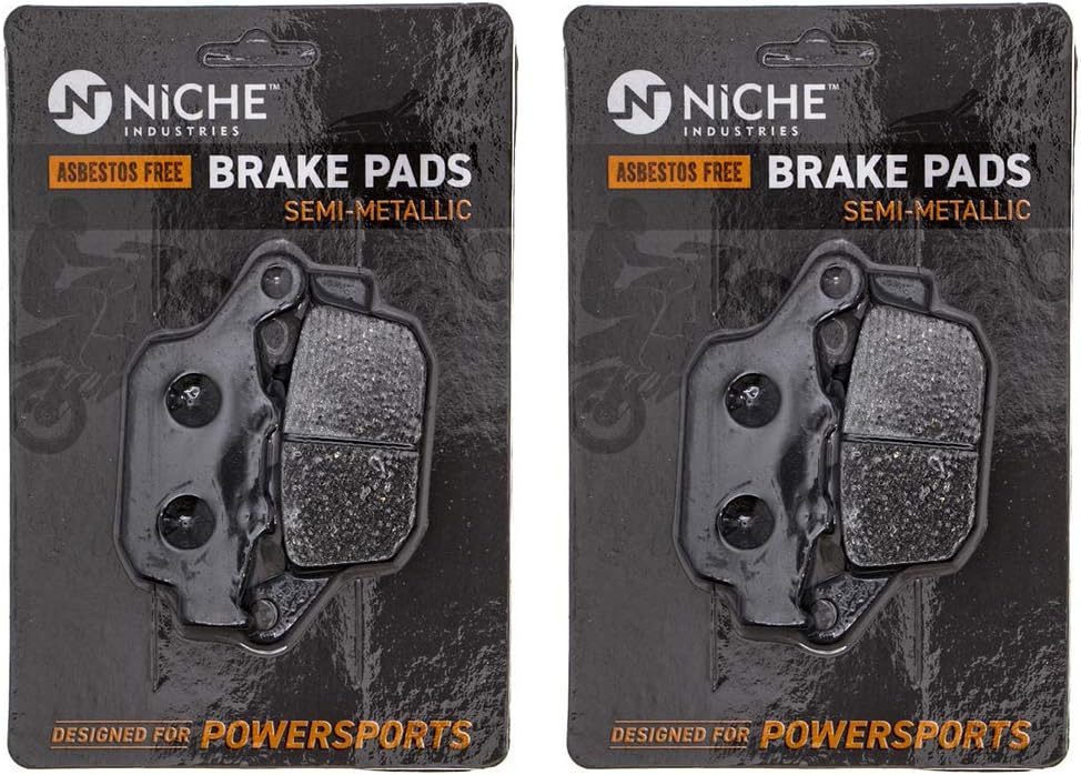 Brake and Parking Pad Set, Semi-Metallic, Pack of 2 S27974