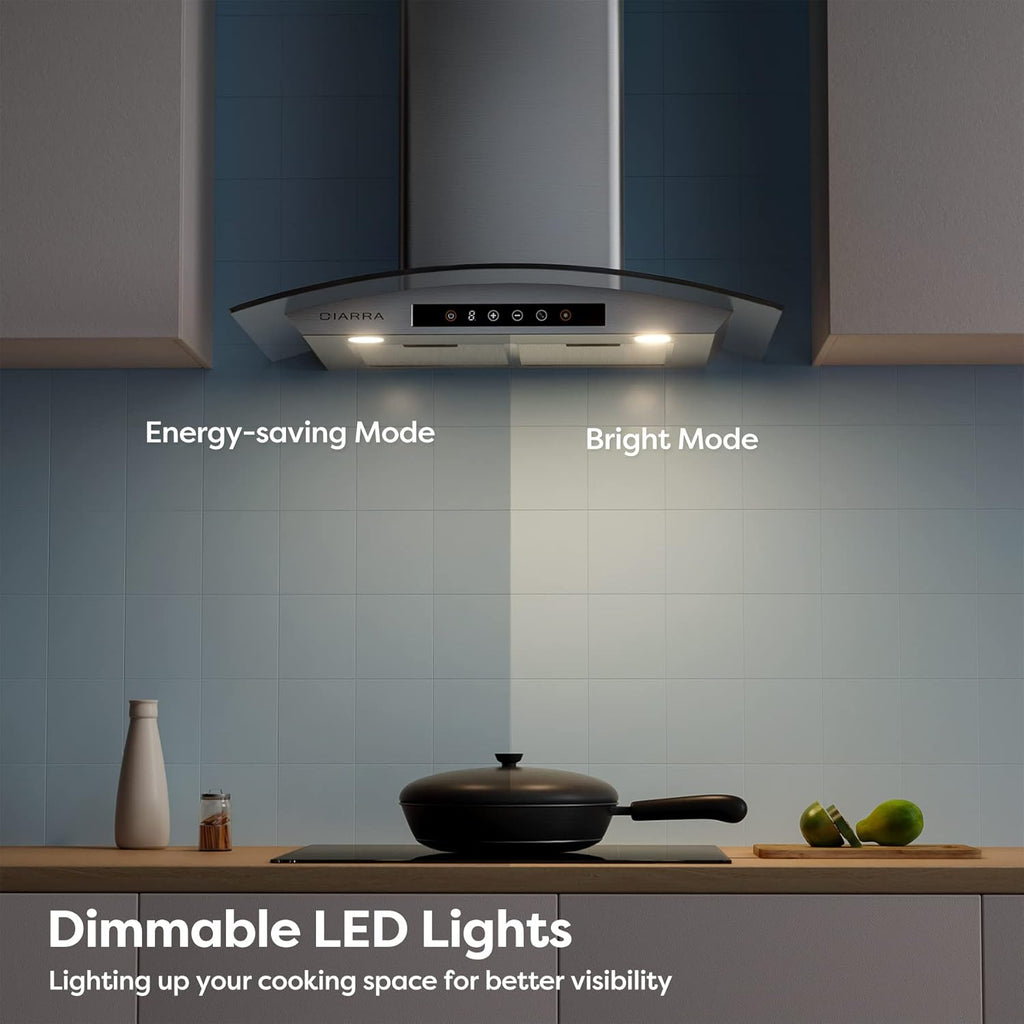 30 inch Wall Mount Stainless Steel Range Hood K1869