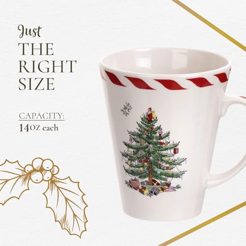 14oz Mug & Spoon Set (4-Piece) Earthenware P880