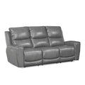 Leather Power Reclining Sofa W737319