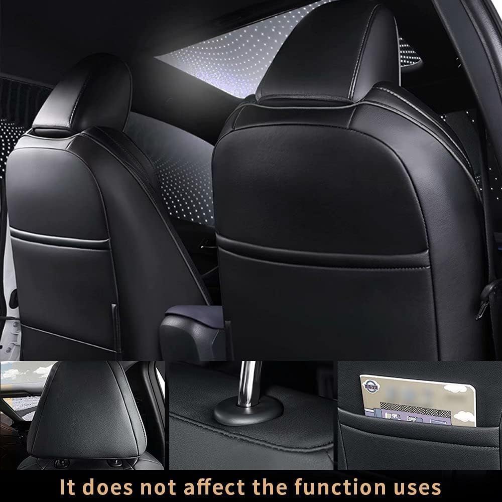 Waterproof Faux Leather Full Set Car Seat Covers H909267