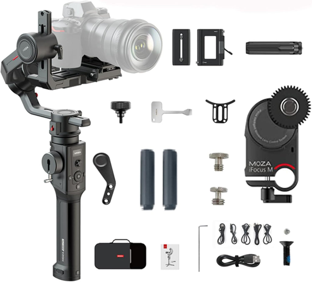 Camera Stabilizer Handheld Gimbal 3-axis with 3200mAh Battery 4.2Kg Load Capacity M38619