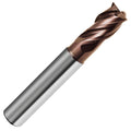 3/8x22 Carbide End Mill, nano-Si Coated, 2.5 oz N38465
