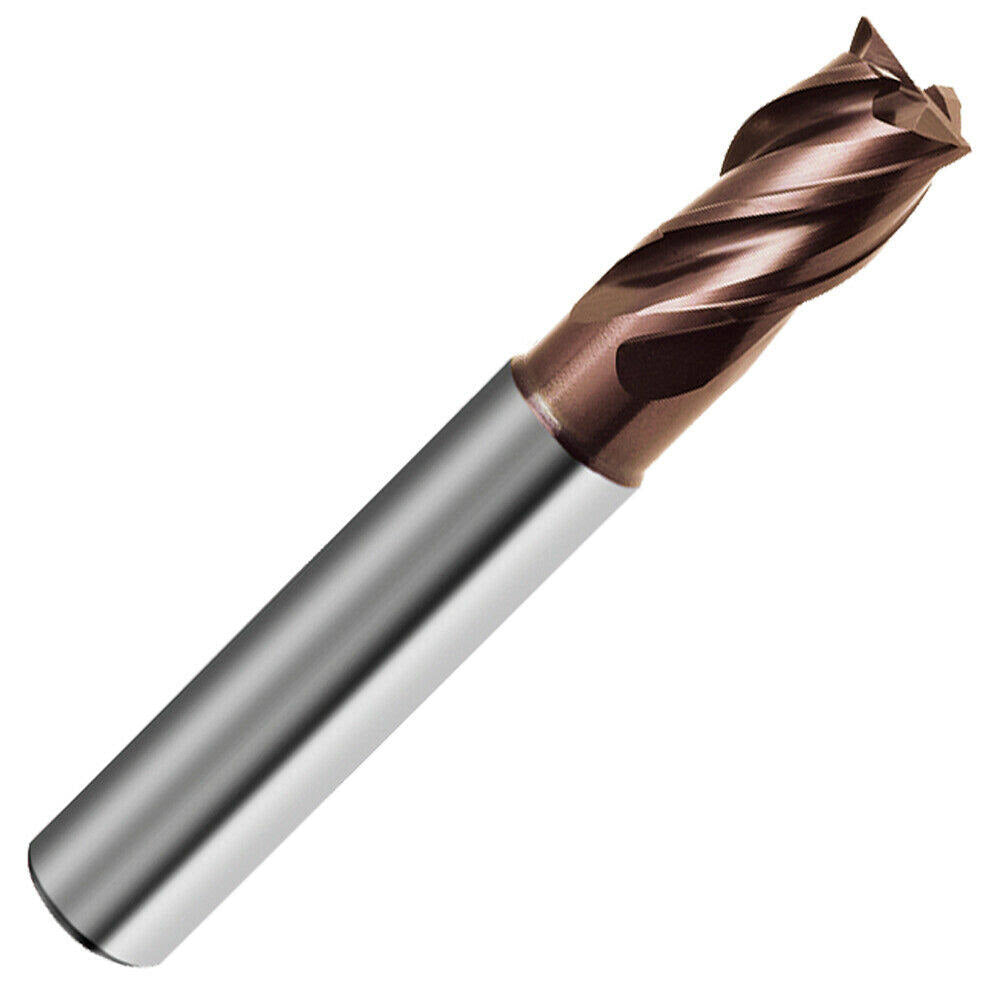 3/8x22 Carbide End Mill, nano-Si Coated, 2.5 oz N38465