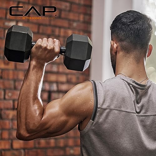 CAP Barbell Dumbbell Set with Rack G5086