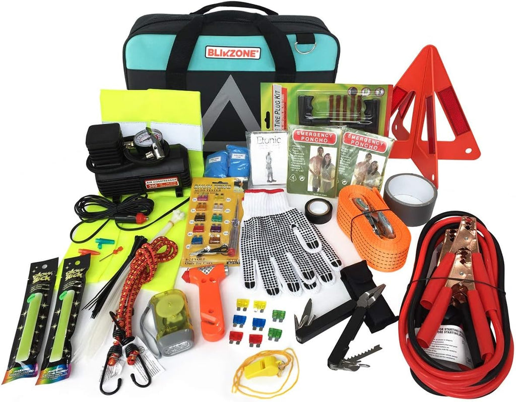 Camo 81 Pc Auto Emergency Car Kit Q14351