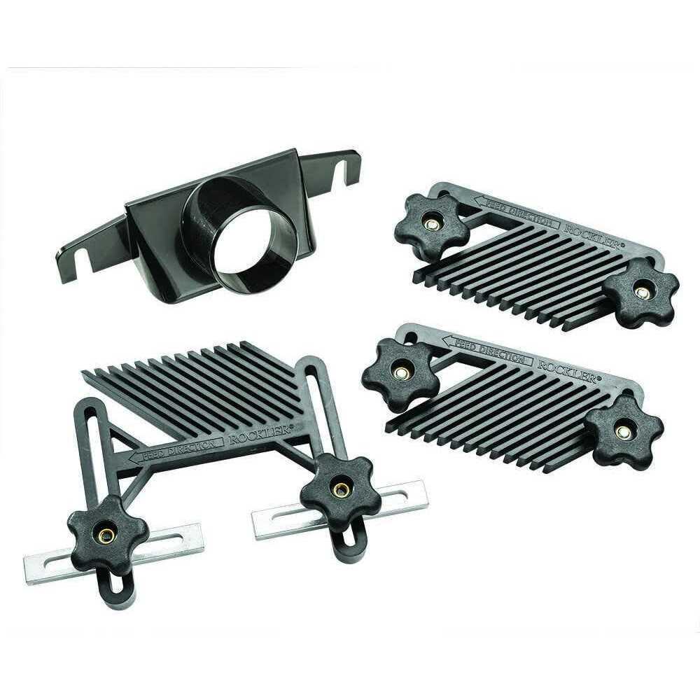 Router Table Accessory Kit Includes Fence Featherboards & Dust Port J326350