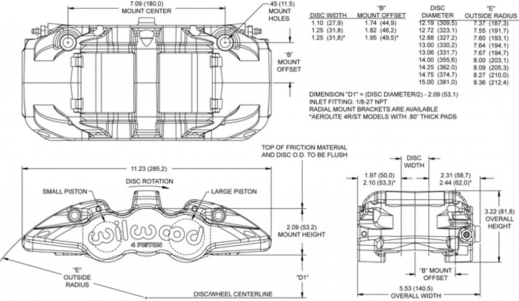Red Caliper J759843