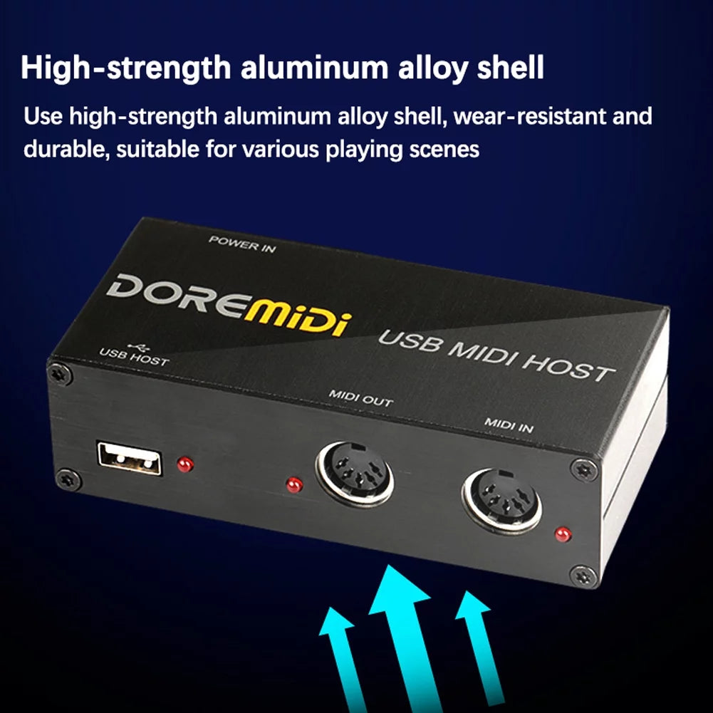 USB to MIDI Interface U104