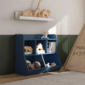 Navy Kids Toy Storage Bookcase L185819