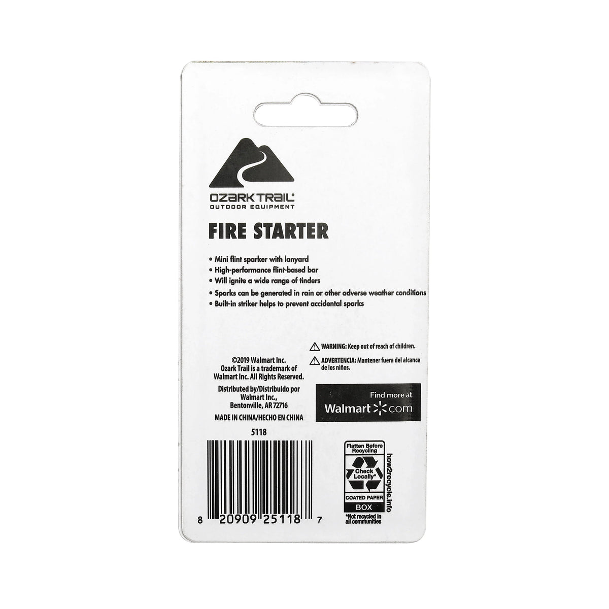 Flint and Steel Fire Starter S64495