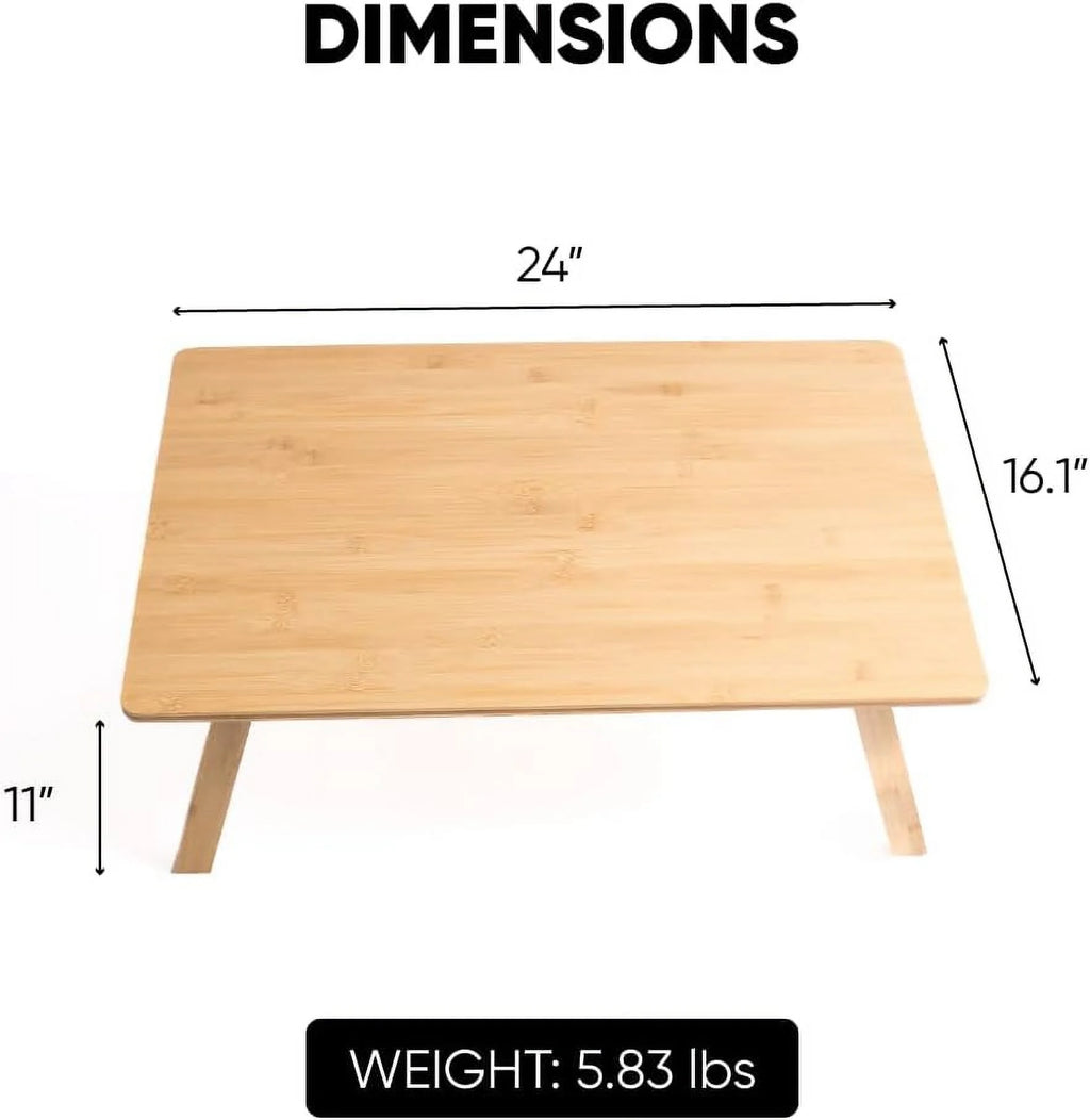 Foldable Natural Bamboo Low Table Z30667