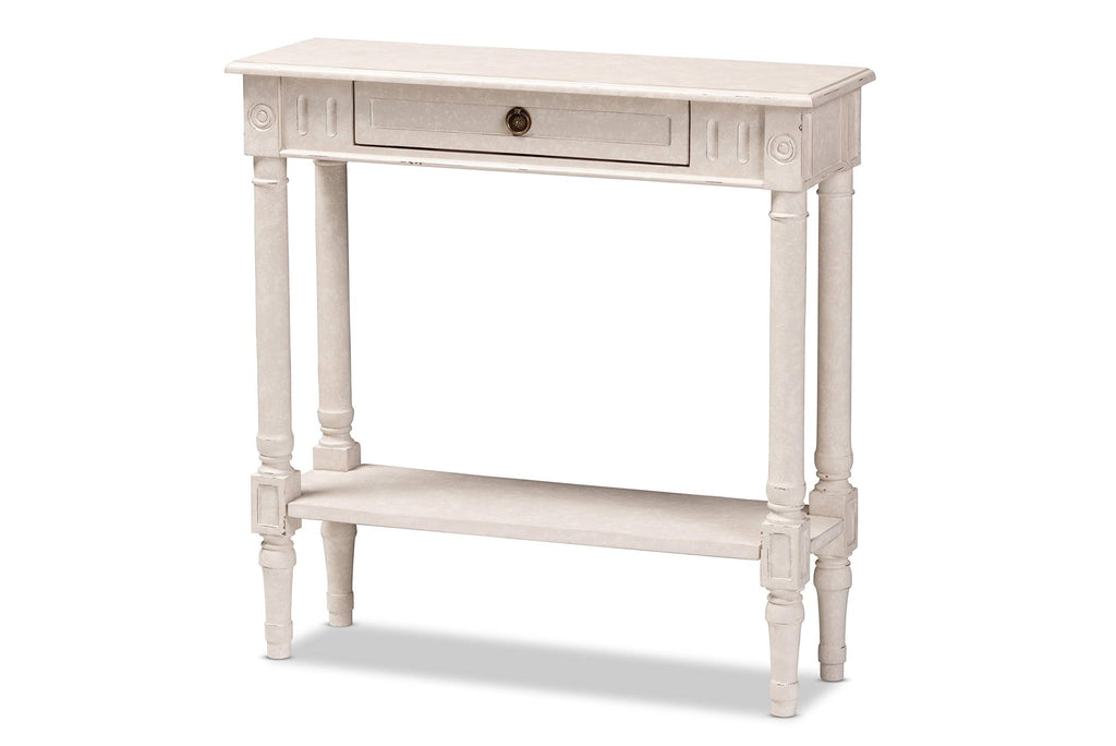 Whitewash Console Table I945