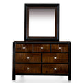 Multi-Tone Dresser And Mirror Set E2918