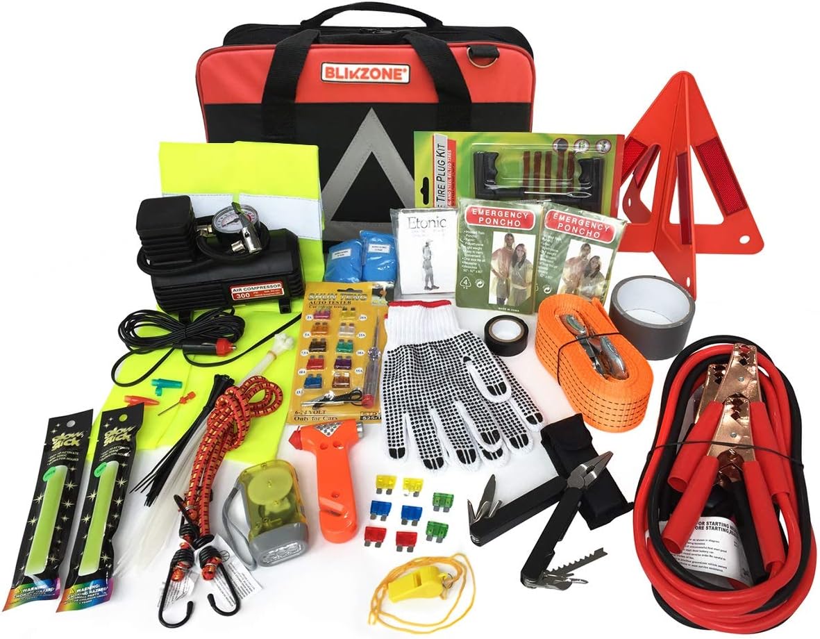 Camo 81 Pc Auto Emergency Car Kit Q14351