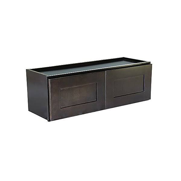 Espresso Double Door Kitchen Cabinet J782185