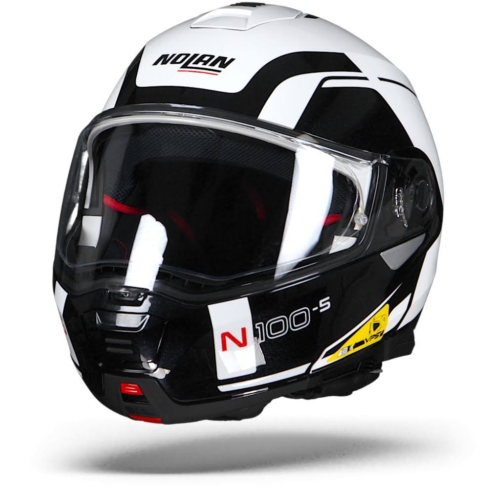 Metal White Motorcycle Helmet A8383