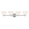 4 Light Bath Bracket, Satin Nickel A4522
