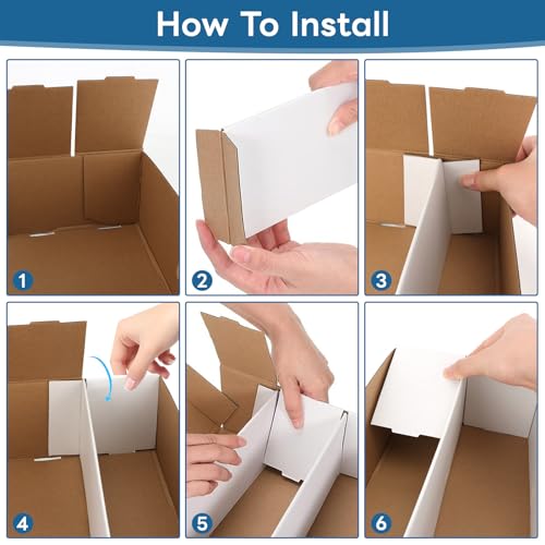 White Trading Card Storage Box 6 Set N301