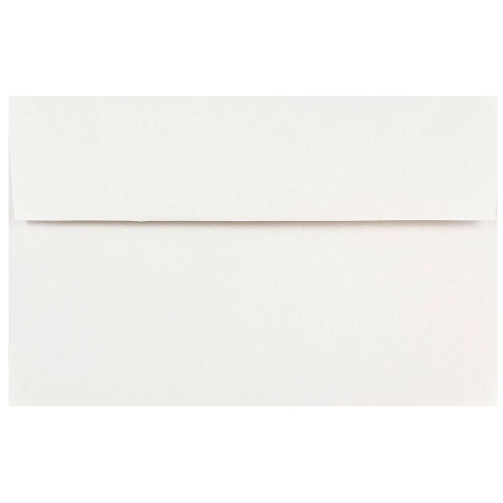 White A10 Invitation Envelopes, 1000 per Pack J869544