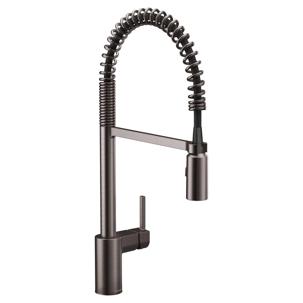 Black One-Handle Pulldown Kitchen Faucet R747121