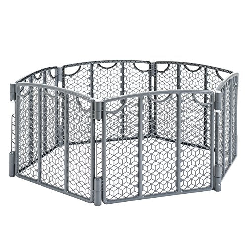 8-Panel Plastic Adjustable Play Area W820