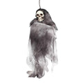Halloween Scary Skull Doll Decoration Prop (Grey) J518645