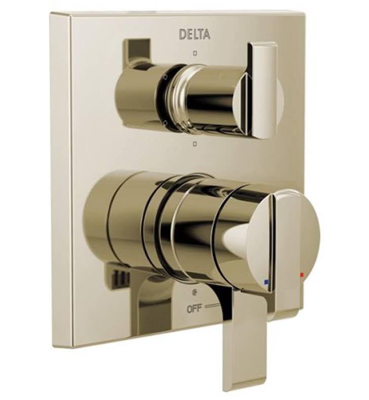 Chrome Valve Trim with Integrated Diverter E909