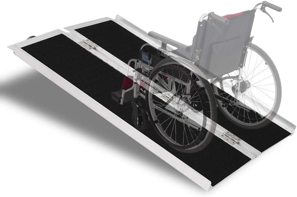 4ft Aluminum Wheelchair Ramp Threshold Portable Ramps S1483