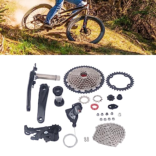 Aluminum Alloy 10 Speed Bicycle Gear Shifter Kit with Rear Derailleur U72189