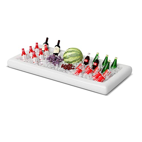 Large Inflatable Ice Serving Bar with Drain Plug M20284