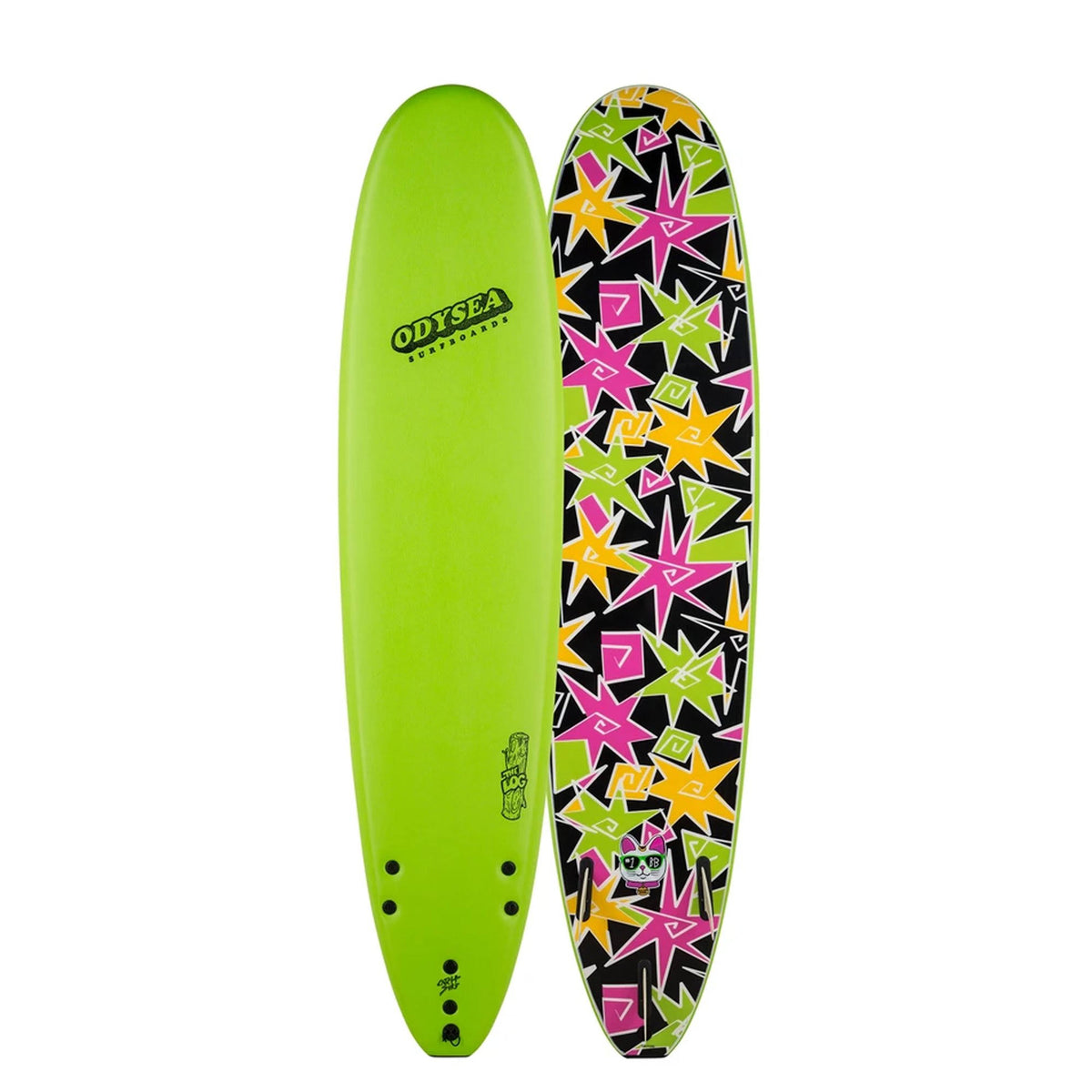 8&0 Lime Soft Surfboard E40100