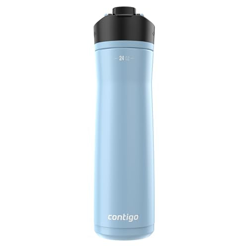 Vacuum-Insulated Stainless Steel Water Bottle 24oz 2-Pack L70517