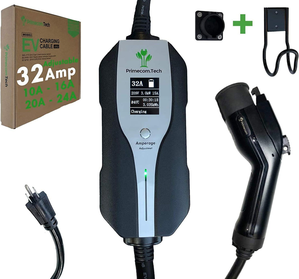 Level 2 Electric Vehicle Charger with 30 Ft Cable B385984